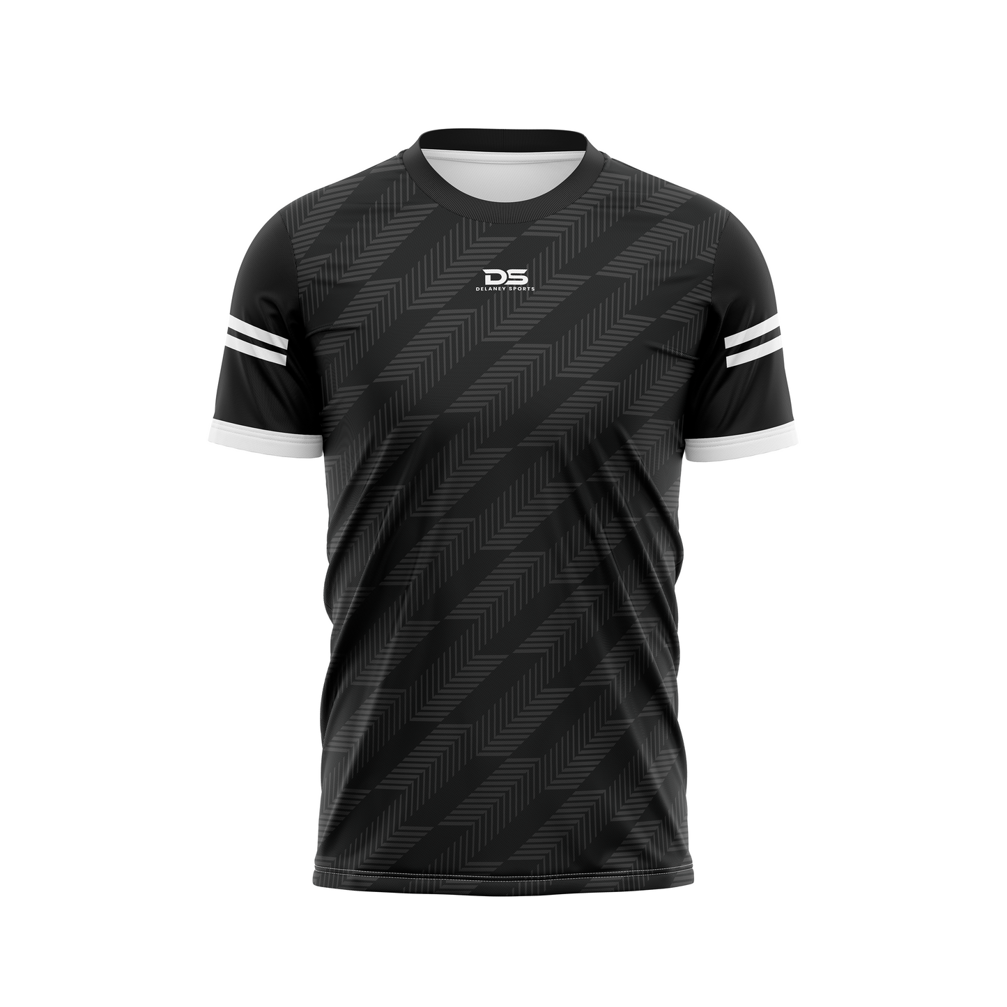 Black Short Sleeve Training Jersey