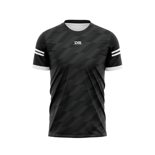 Black Short Sleeve Training Jersey