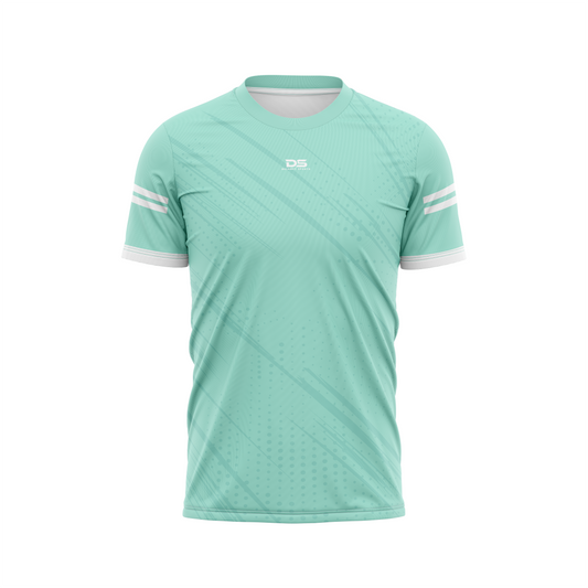 Green Short Sleeve Training Jersey